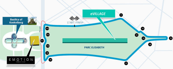 Il layout del Brussels ePrix