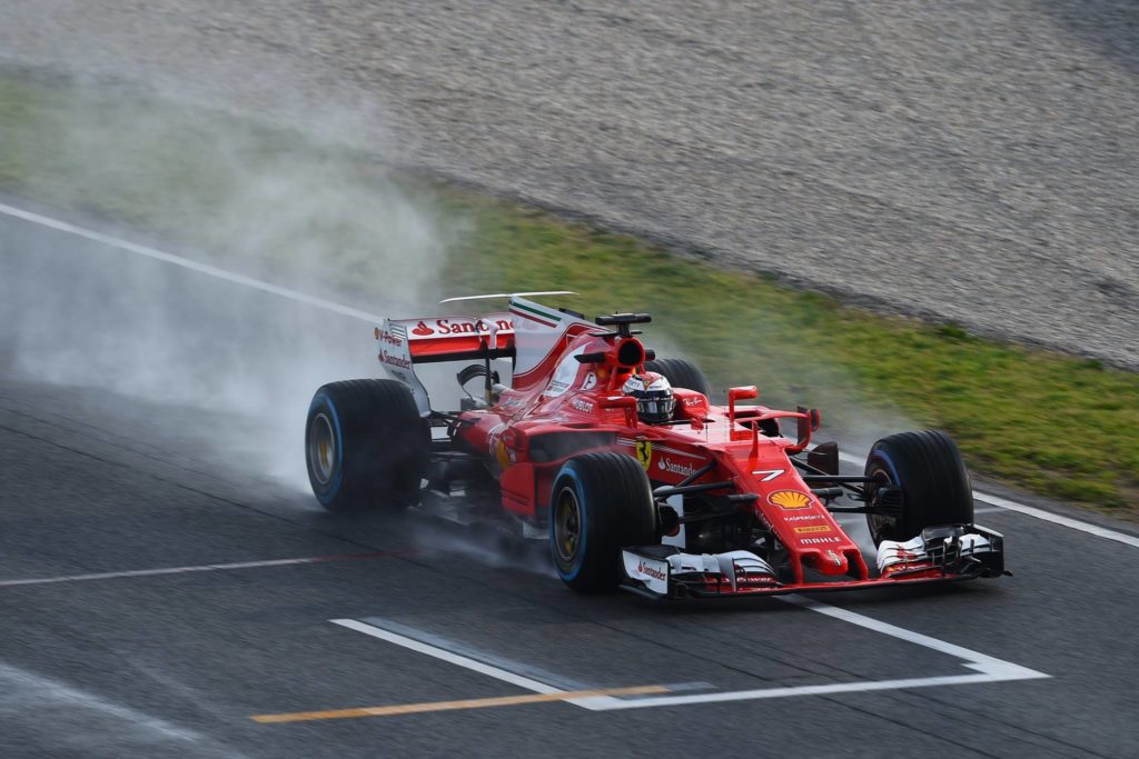 Test Barcellona, Day 4: Raikkonen chiude il Wet Day davanti a tutti, buon quinto posto per Giovinazzi