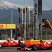 E’ tutta Ferrari la prima fila del GP di Russia! Inseguono le Mercedes, poi il vuoto