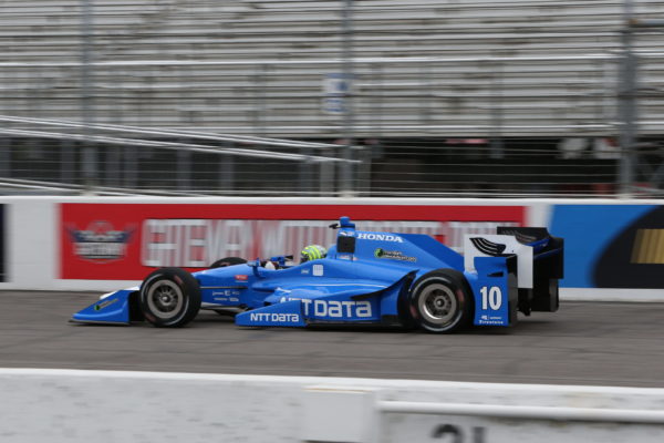 Scott Dixon nei test a Gateway