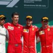 Hamilton punge le Ferrari: “Usano tattiche interessanti…”. Seb e Kimi: “Sciocchezze, può capitare”