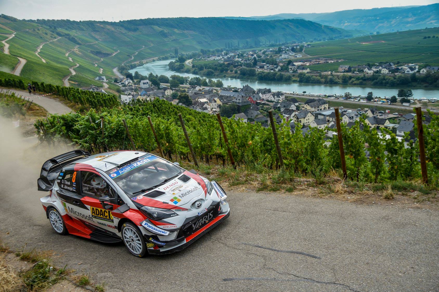 WRC Germania: Tanak conduce davanti ai contendenti al Titolo