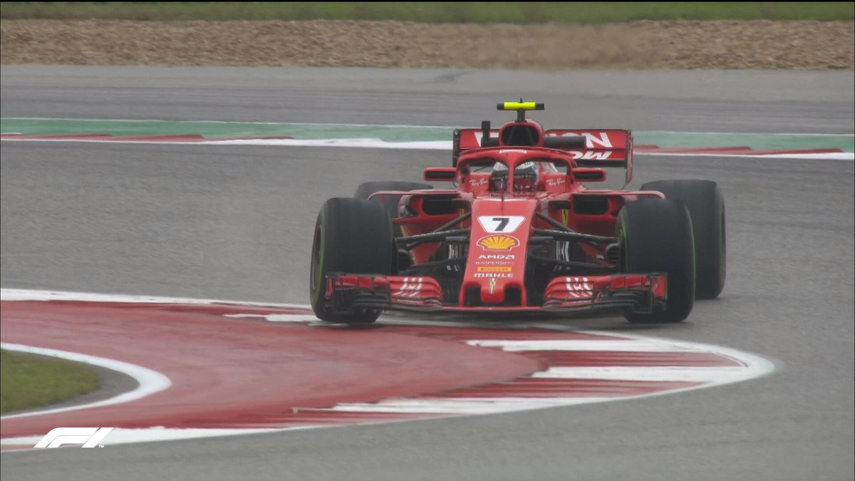 FP1 bagnate in quel di Austin: Hamilton vola, Ferrari dietro le Red Bull