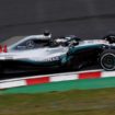 E’ 1-2 Mercedes nelle FP1 del GP del Giappone. 3° Ricciardo, staccate le Ferrari
