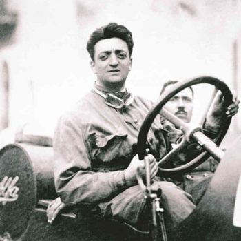 Enzo Ferrari da giovane