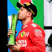 Vettel: “Bello vedere la W10 sul podio, ma questi trofei di mer*a sono un peccato”