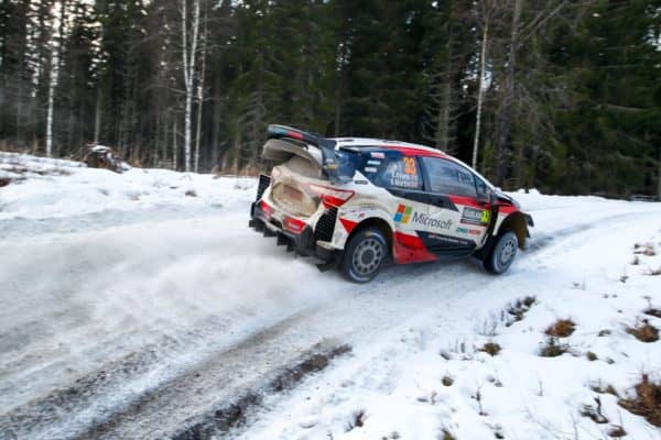 Rally di Svezia: Elfyn Evans consolida il vantaggio, in una giornata in cui non succede nulla