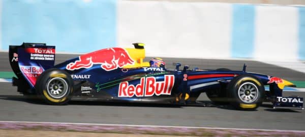 Lampante esempio di downwash sulla RB7