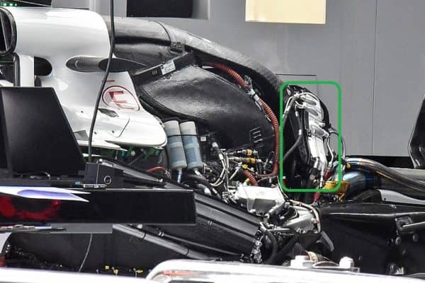Haas 2018 con PU Ferrari