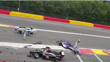 W-Series crash Spa Qualifiche GP Belgio