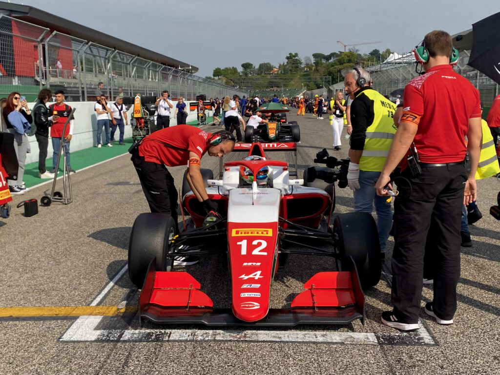 Andrea kimi antonelli imola gara 1