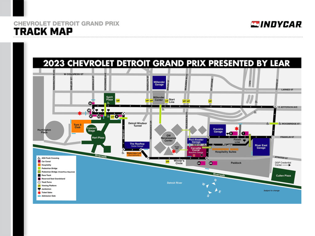 Detroit GP circuit