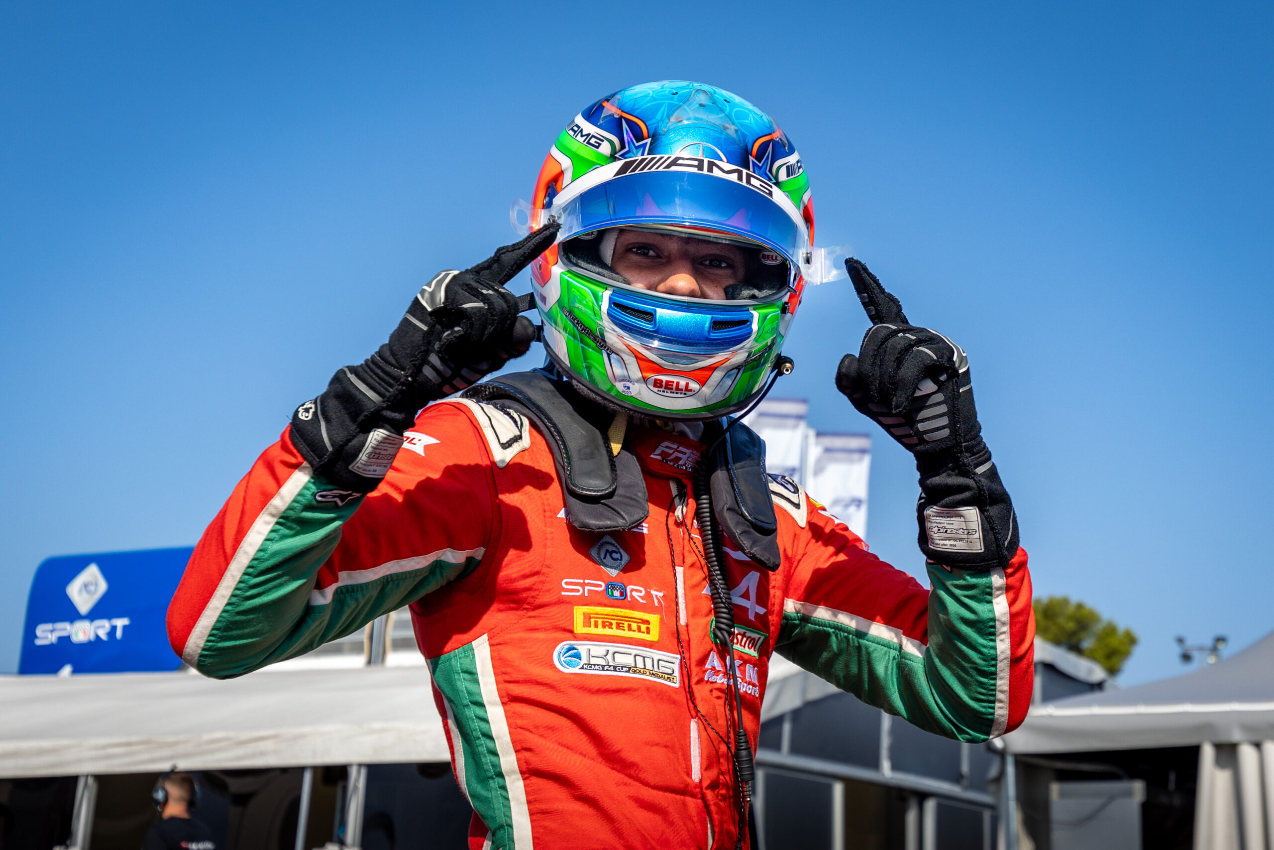 Andrea Kimi Antonelli Formula Regional Le Castellet. © 2023 Niels Broekema/ Dutch Photo Agency