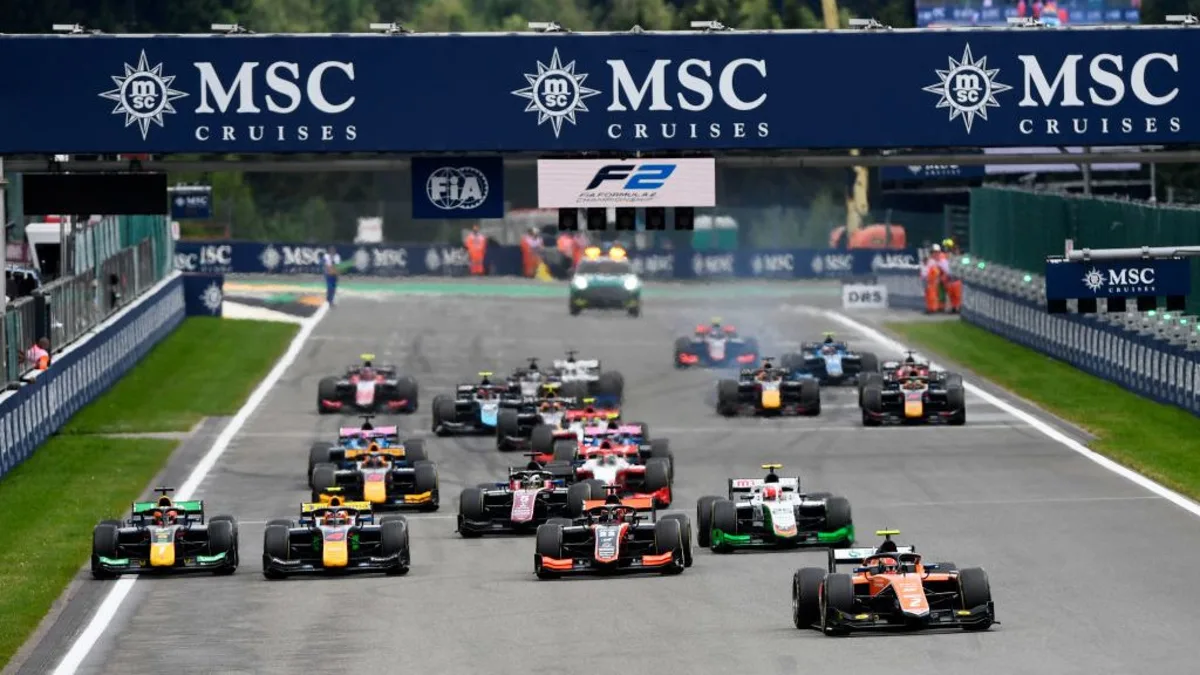 Formula 2 Formula 3 calendari