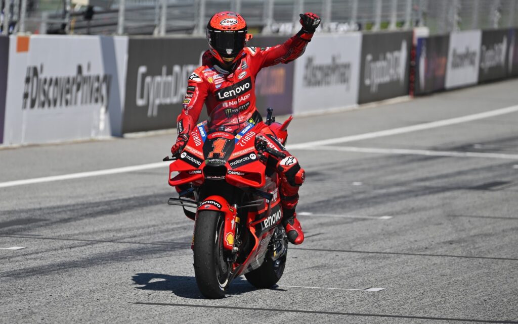 Bagnaia Red Bull Ring Austria