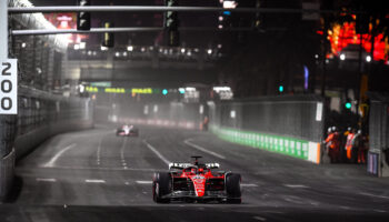 Leclerc precede Sainz nelle FP2 del GP di Las Vegas, con Verstappen 8°