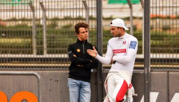 Nyck de Vries, Mahindra Racing and Jake Dennis, Andretti Global