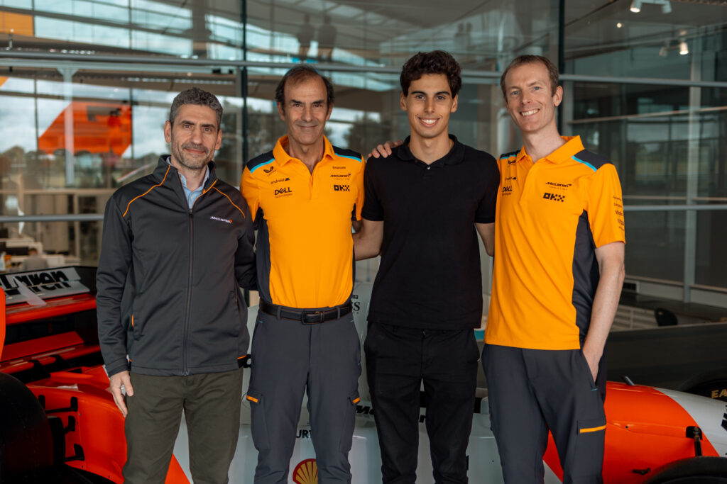 Mclaren Driver Academy Gabriel Bortolero 