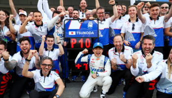 F1, Tsunoda loda il team: “Senza l’ottimo pit stop sarebbe stato difficile andare a punti oggi”