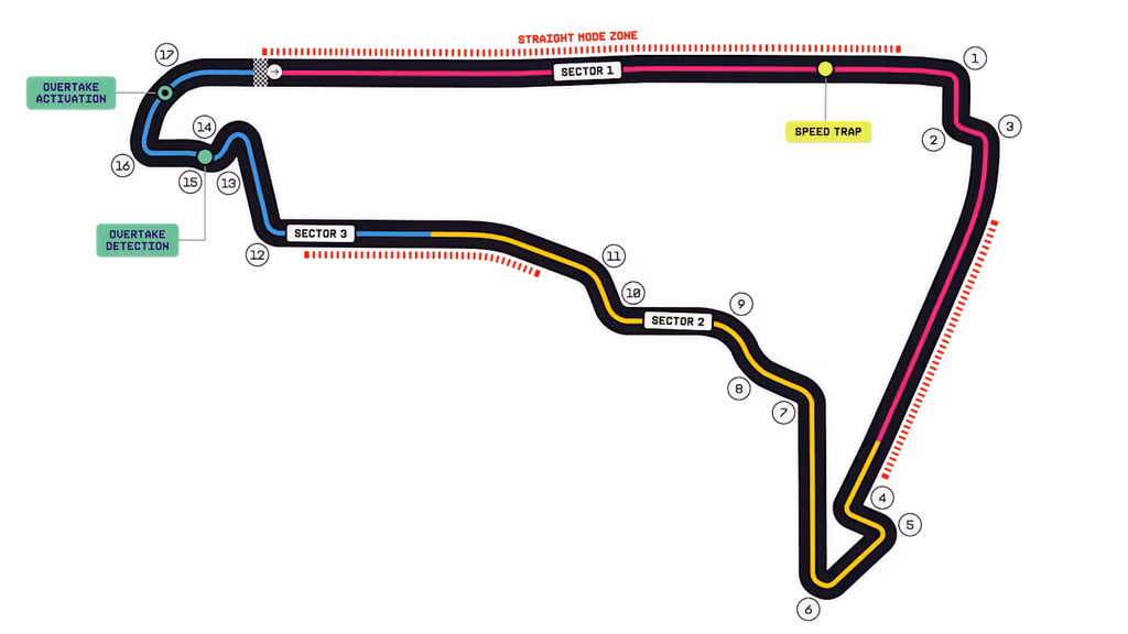 mappa messico f1