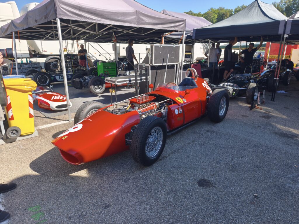 La Ferrari 246 F1 Dino del 1960, ultima monoposto Ferrari a motore anteriore - Immagine Claudio Raspanti